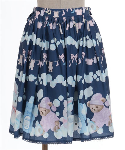 Laundry Pattern Skirt