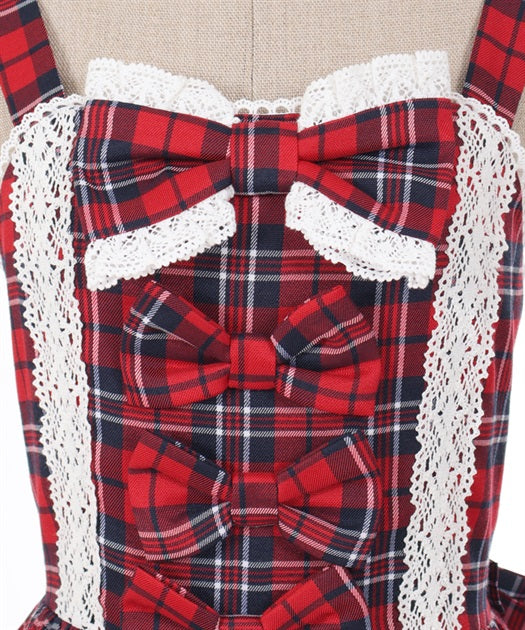 Tartan Check Jumperskirt