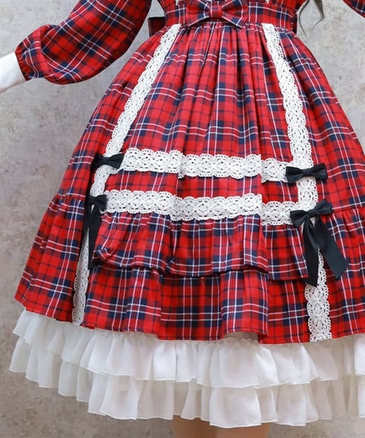 tartan check dress