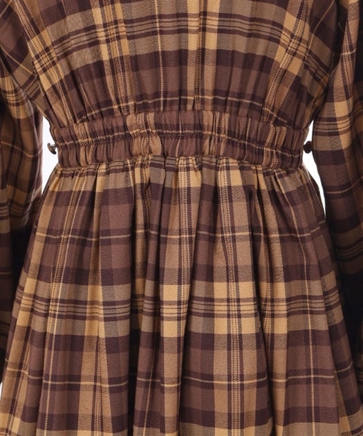 tartan check dress