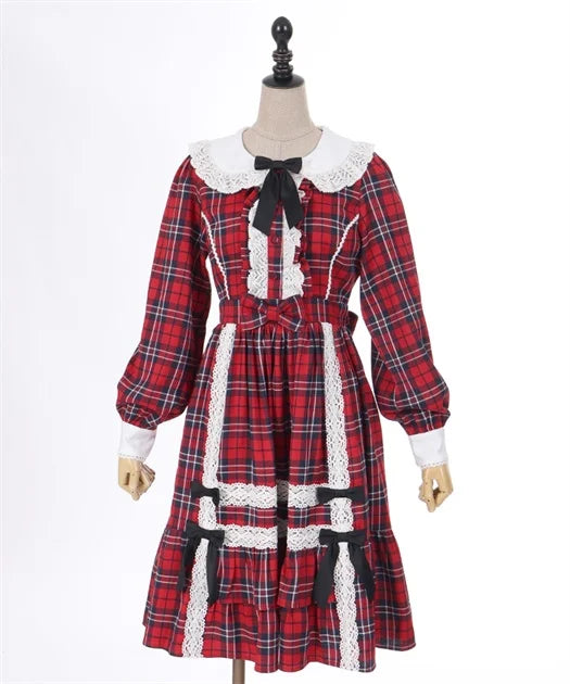 tartan check dress