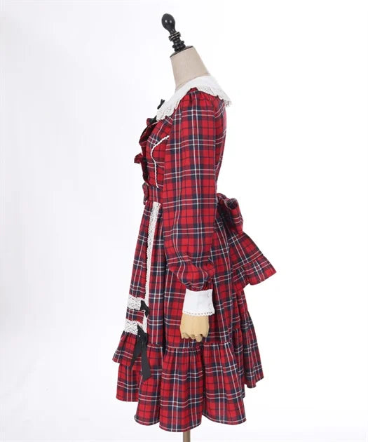 tartan check dress