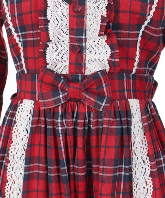 tartan check dress