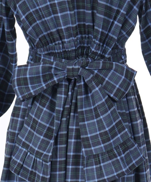 tartan check dress