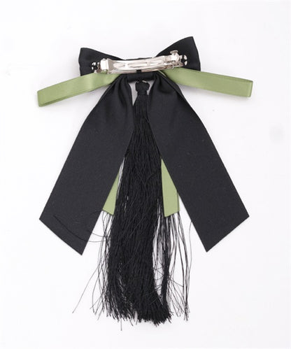 Tassel Ribbon Barrette Set