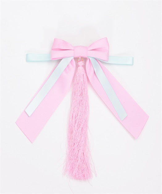 Tassel Ribbon Barrette Set