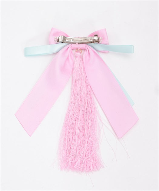 Tassel Ribbon Barrette Set