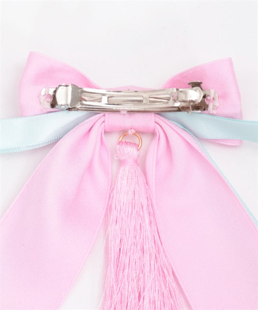 Tassel Ribbon Barrette Set