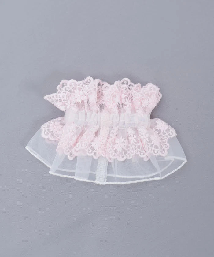 organdy frill wrist cuffs