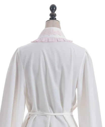 Lace Collar Japanese Style Blouse