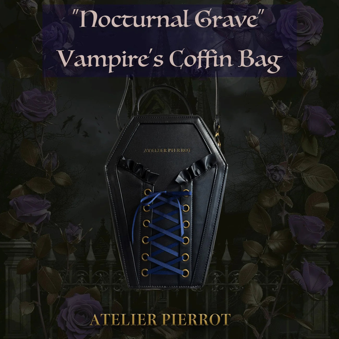 nocturnal grave vampire's coffin bag