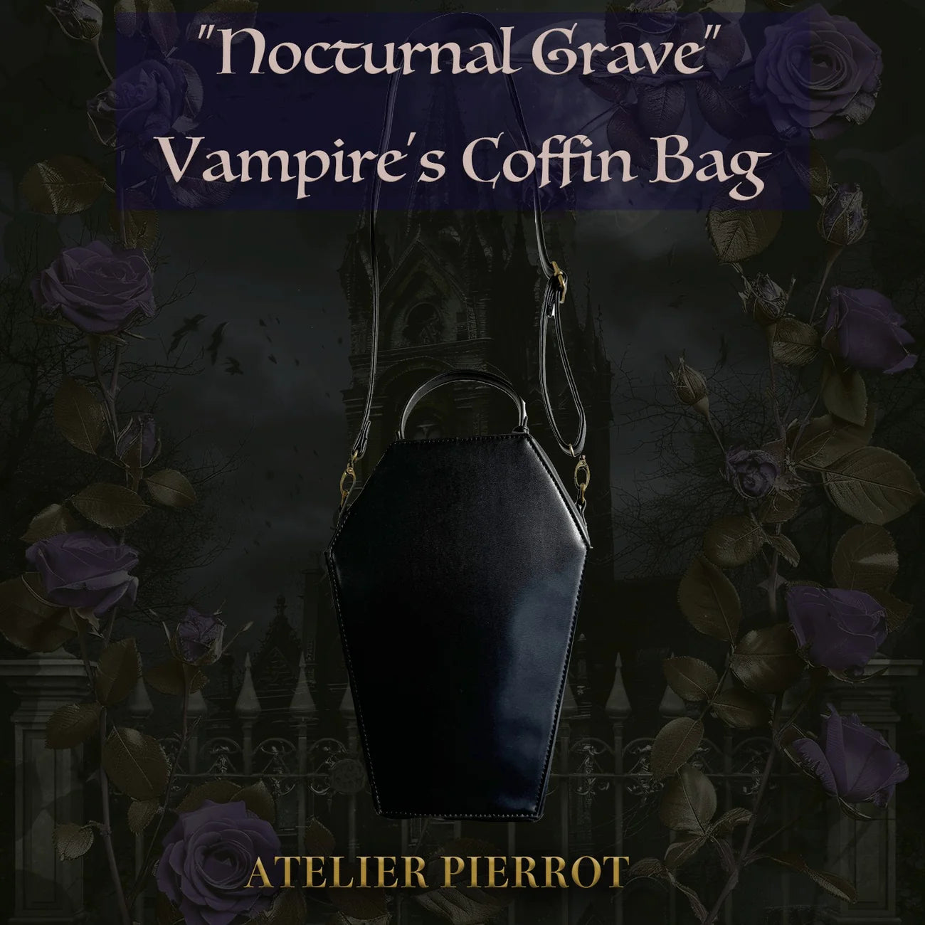 nocturnal grave vampire's coffin bag