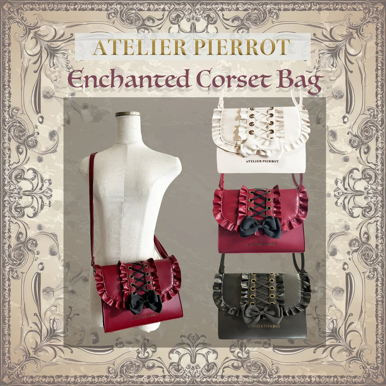 enchanted corset bag