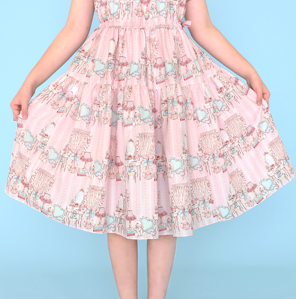 dreaming tiered dress