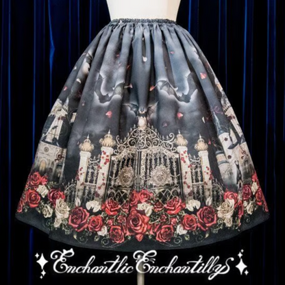 Phantom Rose Castle ~Invitation from Duke Bat~ Skirt