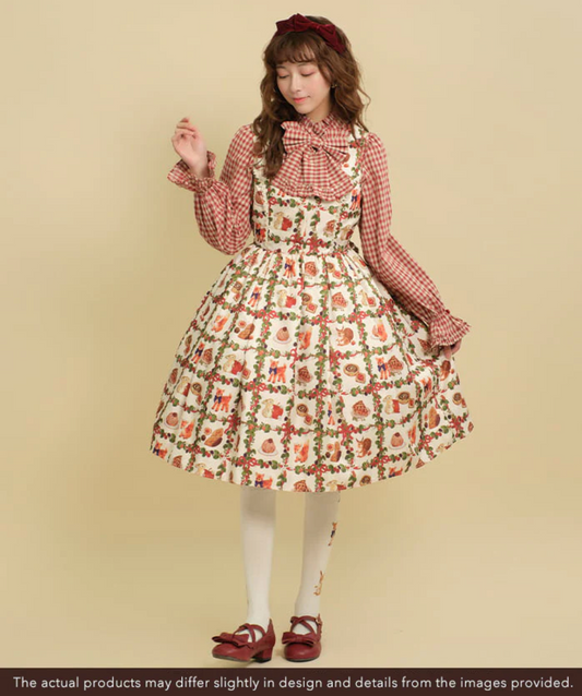 Patisserie in the Woods Pattern Jumperskirt