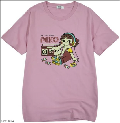 Peko Chan We Love Music Shirt