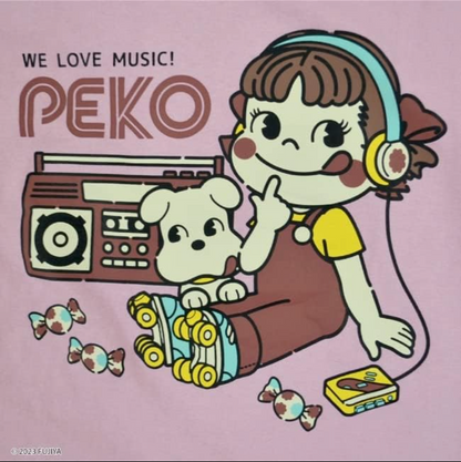 Peko Chan We Love Music Shirt