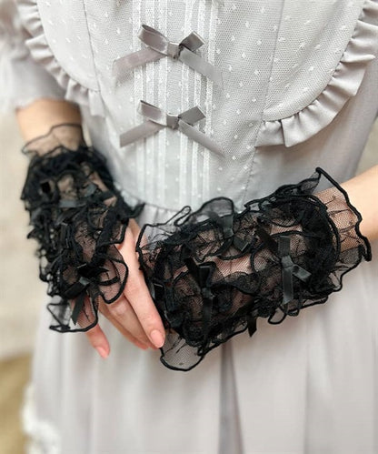 Petite Ribbon Tulle Cuffs