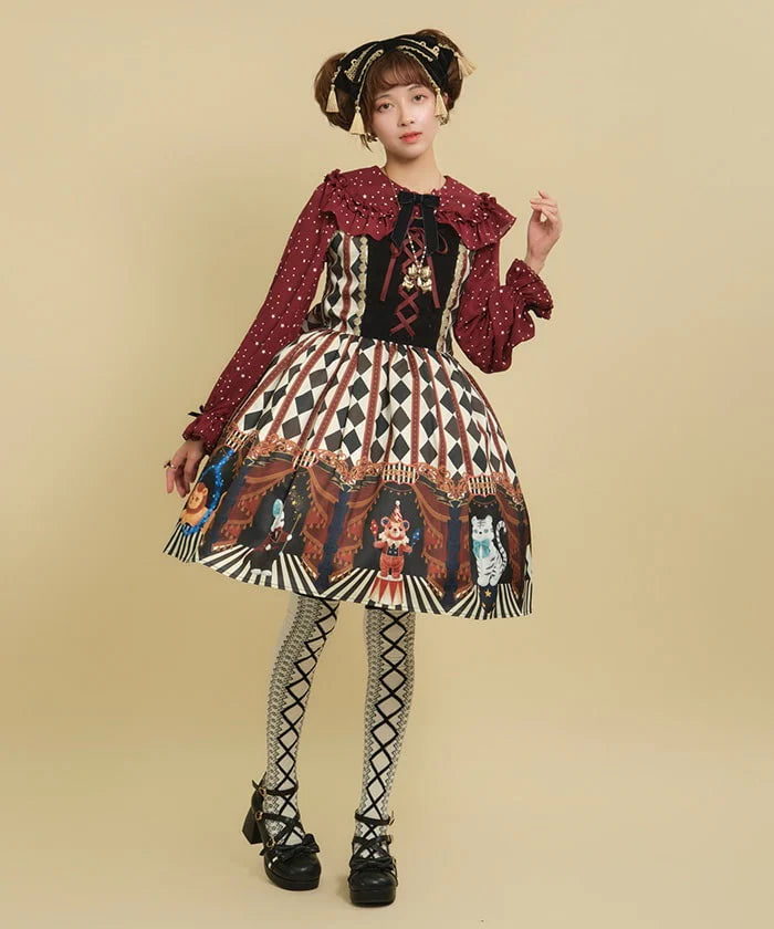 dolls' circus jumper skirt