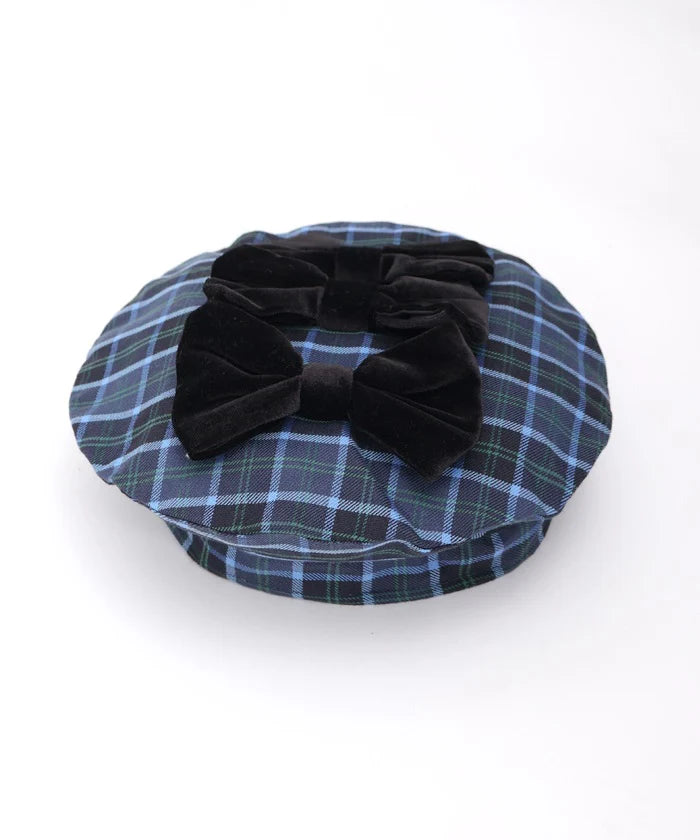 Tartan Plaid Beret