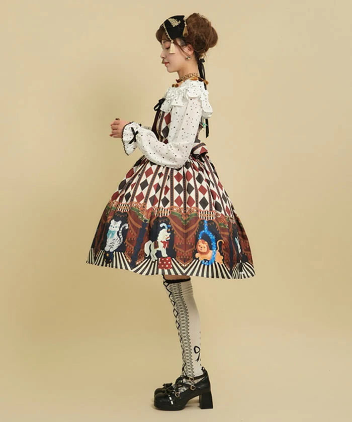 dolls' circus jumper skirt