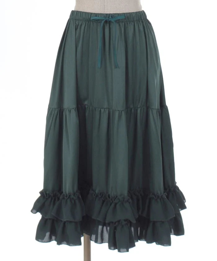 midi frill petticoat