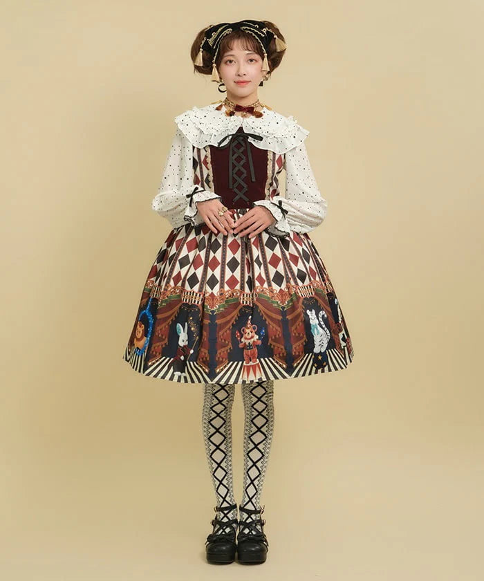 dolls' circus jumper skirt