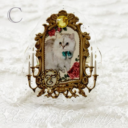 Dolled Up Ring: Cat Princess Portrait