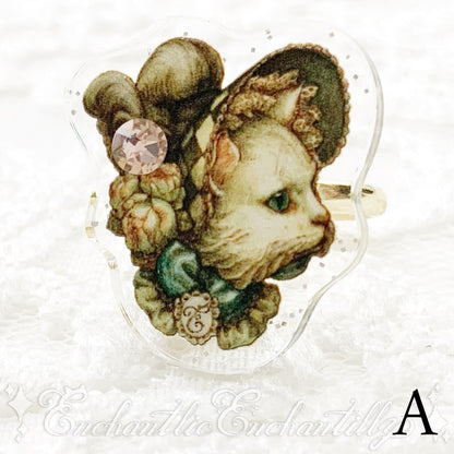 Dolled Up Ring - Cat Series