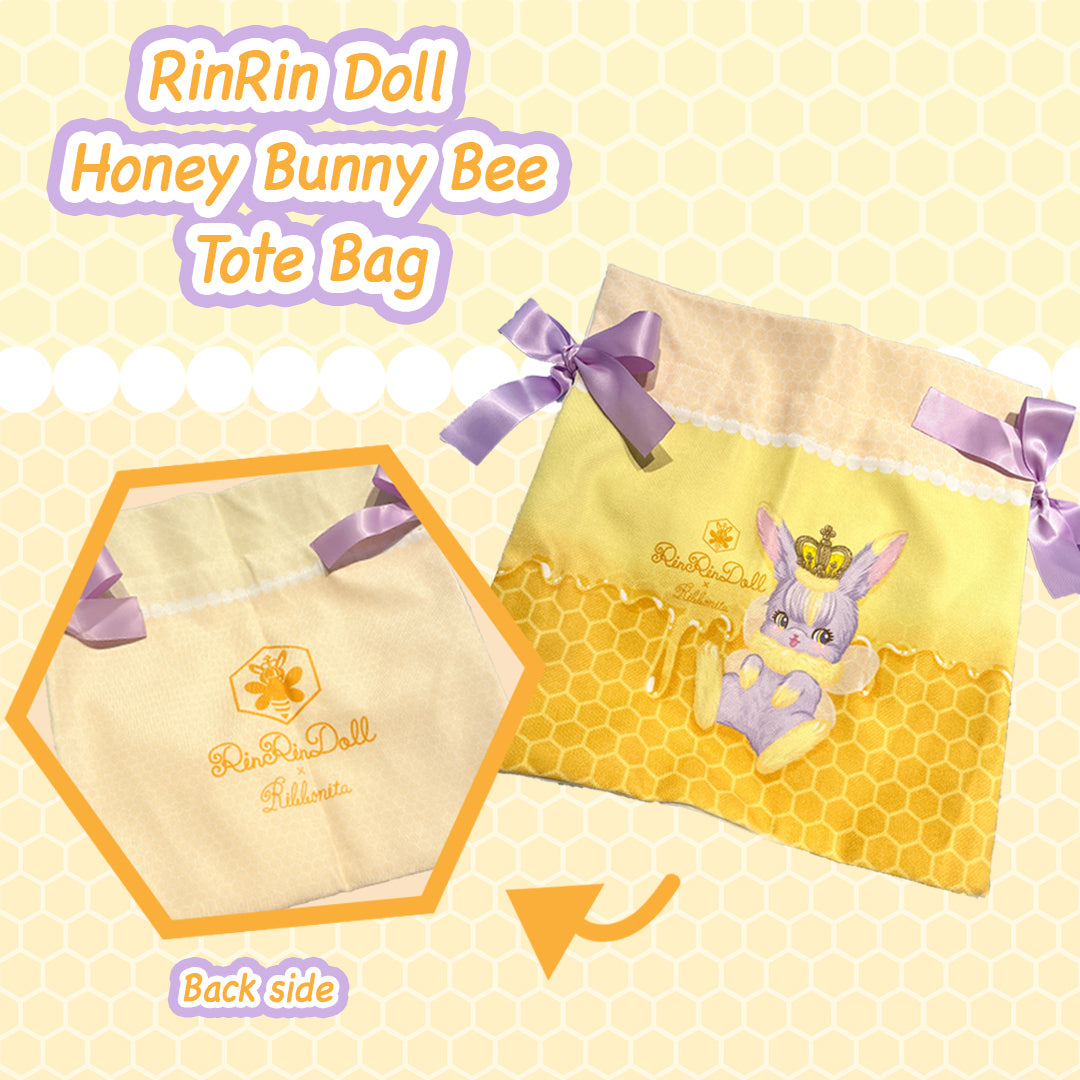 rinrin doll honey bunny bee tote bag