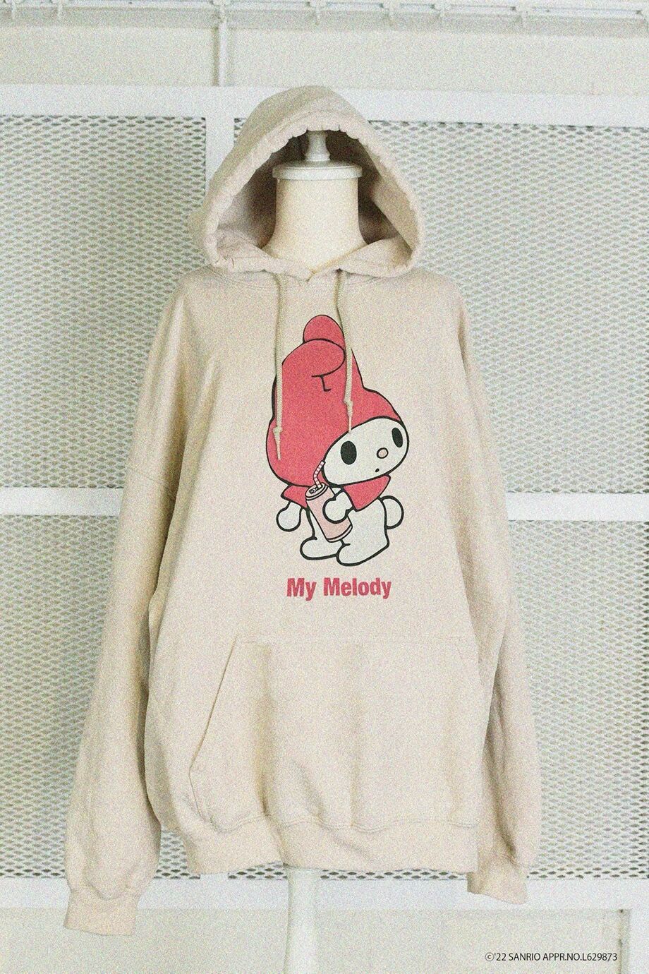 【My Melody ✕ MEEWEE ✕ LAND by MILKBOY】PARKER - Ivory / XL