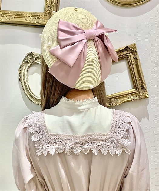 ribbon summer beret